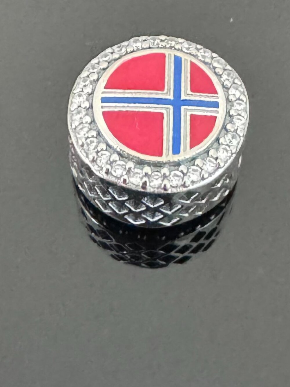 Pandora NORWAY Flag Charm